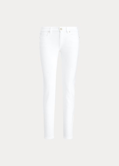 Jeans Ralph Lauren Mujer Blancos - 400 Matchstick - PMKUQ5613